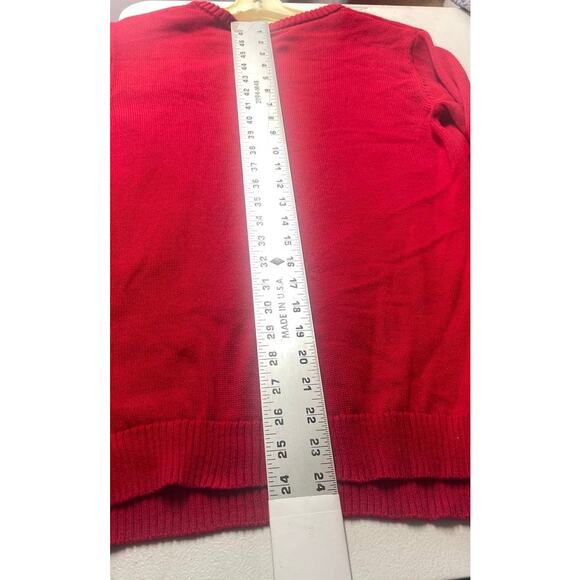 Dr Seuss The Grinch Ugly Sweater Christmas Holiday Boys’ XL Red Yellow - Picture 5 of 6